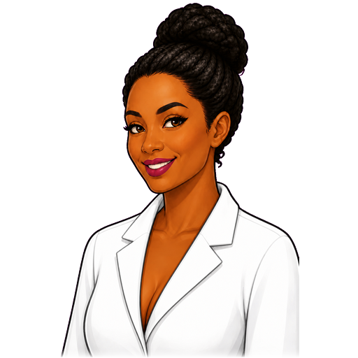 Counting instructor — professor in lab coat